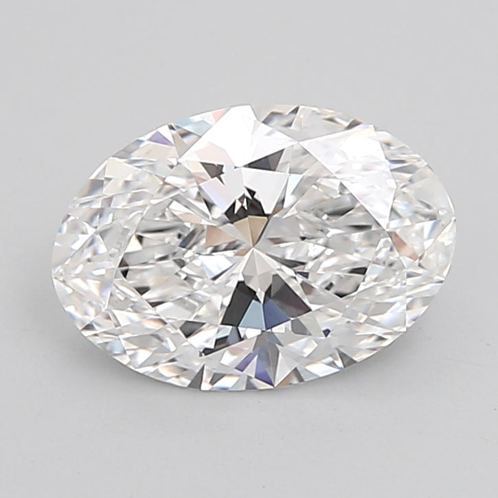 3.06 Carat Oval Shaped, Ideal Cut, D Color, VVS2 Clarity, IGI Certified Lab Grown Diamond