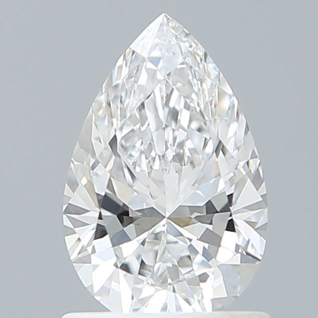 1.03 Carat Pear Shaped, Excellent Cut, E Color, VVS2 Clarity, IGI Certified Lab Grown Diamond