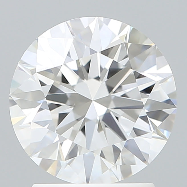 2.09 Carat Round Shaped, Ideal Cut, F Color, VVS2 Clarity, IGI Certified Lab Grown Diamond