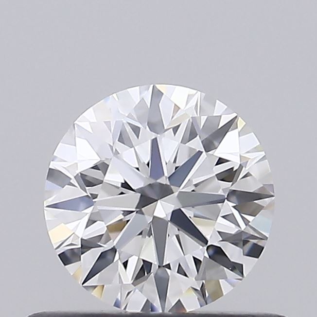 0.53 Carat Round Shaped, Ideal Cut, D Color, VVS2 Clarity, IGI Certified Lab Grown Diamond