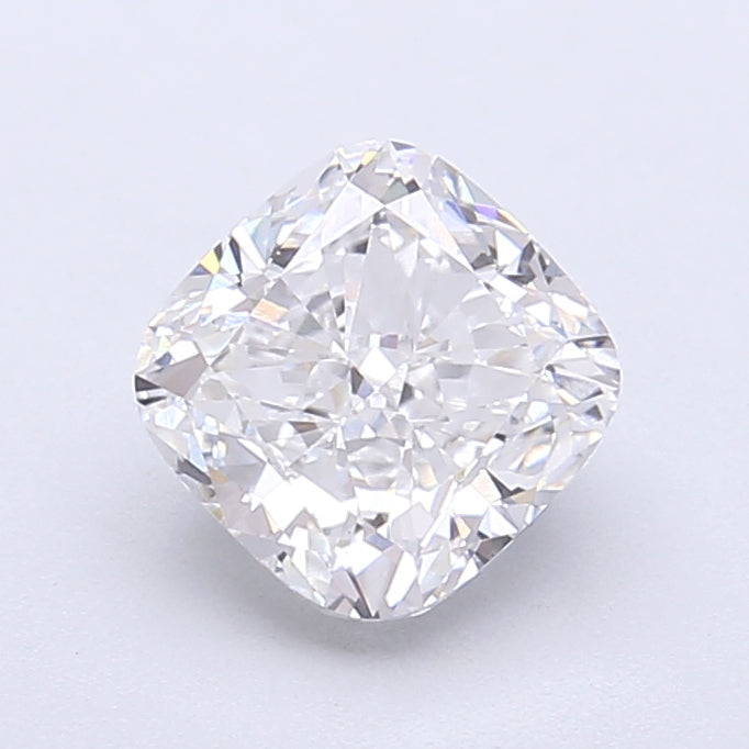 1.76 Carat Cushion Shaped, Very Good Cut, D Color, VVS2 Clarity, IGI Certified Lab Grown Diamond