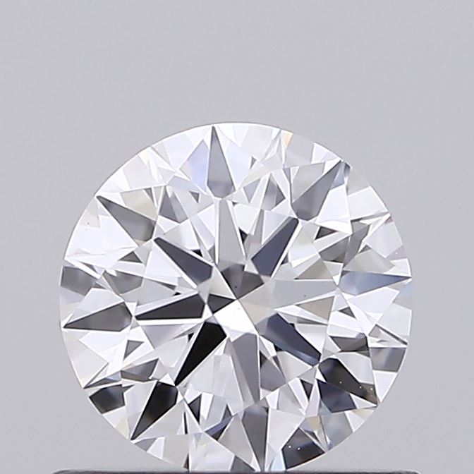 0.54 Carat Round Shaped, Ideal Cut, D Color, VS1 Clarity, IGI Certified Lab Grown Diamond
