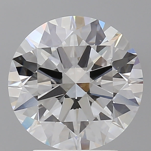 3.04 Carat Round Shaped, Ideal Cut, E Color, VVS2 Clarity, IGI Certified Lab Grown Diamond