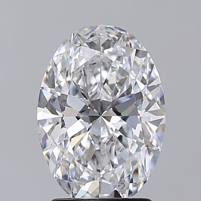 2.27 Carat Oval Shaped, Excellent Cut, D Color, VS2 Clarity, IGI Certified Lab Grown Diamond
