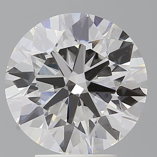 4.09 Carat Round Shaped, Ideal Cut, E Color, VVS2 Clarity, IGI Certified Lab Grown Diamond