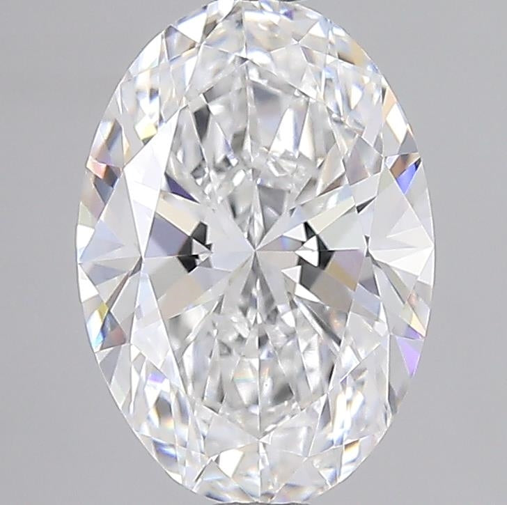 2.20 Carat Oval Shaped, Ideal Cut, E Color, VVS2 Clarity, IGI Certified Lab Grown Diamond