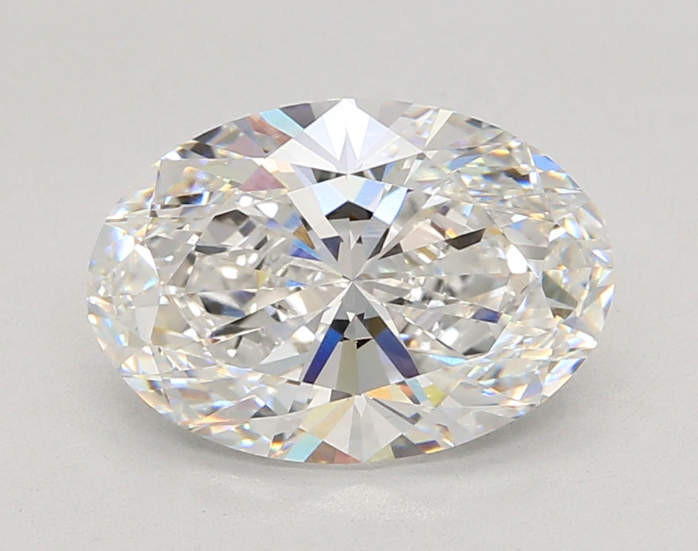 3.53 Carat Oval Shaped, Ideal Cut, E Color, VVS2 Clarity, IGI Certified Lab Grown Diamond