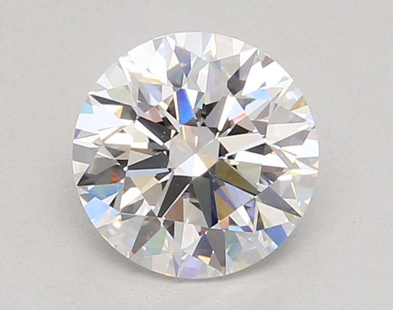 2.03 Carat Round Shaped, Ideal Cut, D Color, VVS2 Clarity, IGI Certified Lab Grown Diamond