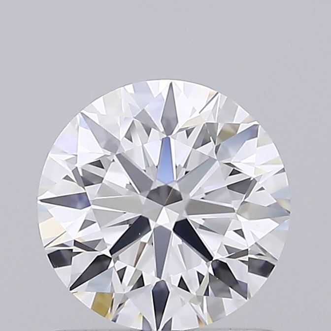 1.02 Carat Round Shaped, Ideal Cut, D Color, VVS2 Clarity, IGI Certified Lab Grown Diamond