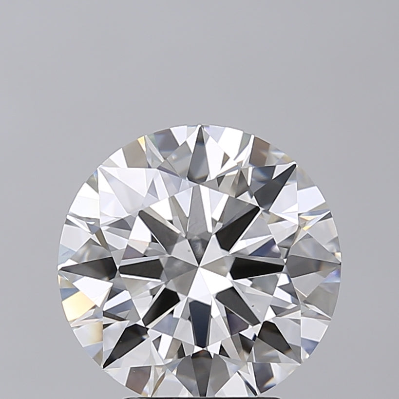 4.03 Carat Round Shaped, Ideal Cut, H Color, VS1 Clarity, IGI Certified Lab Grown Diamond