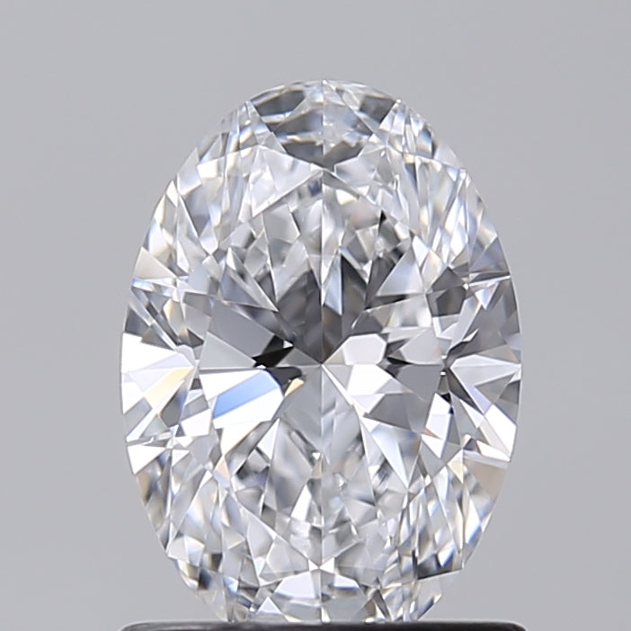 1.02 Carat Oval Shaped, Excellent Cut, D Color, VVS2 Clarity, IGI Certified Lab Grown Diamond
