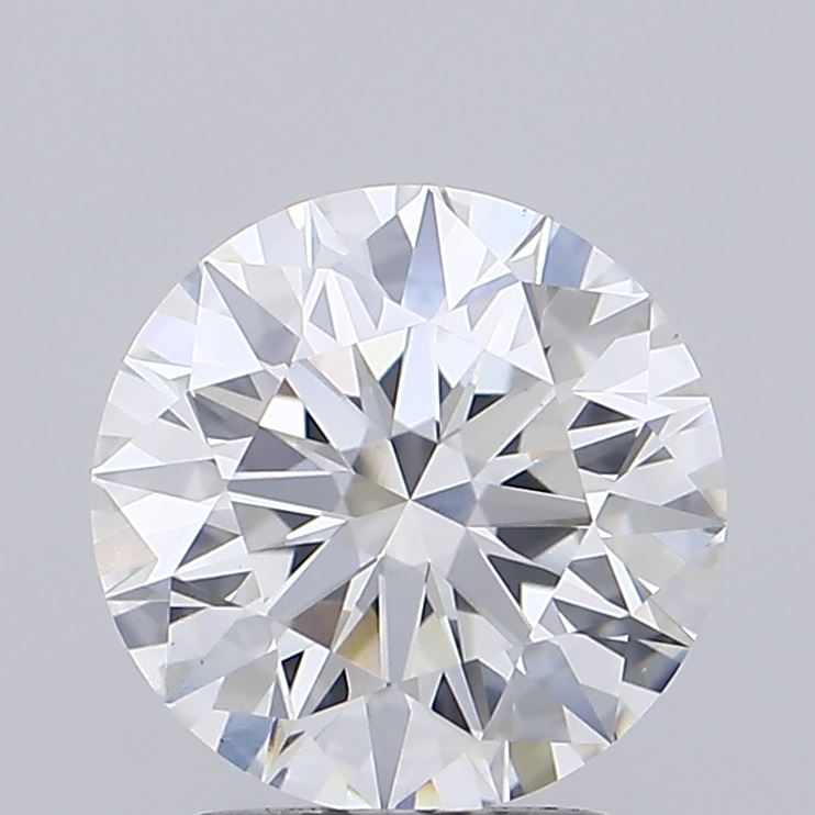 2.40 Carat Round Shaped, Ideal Cut, F Color, VVS2 Clarity, IGI Certified Lab Grown Diamond