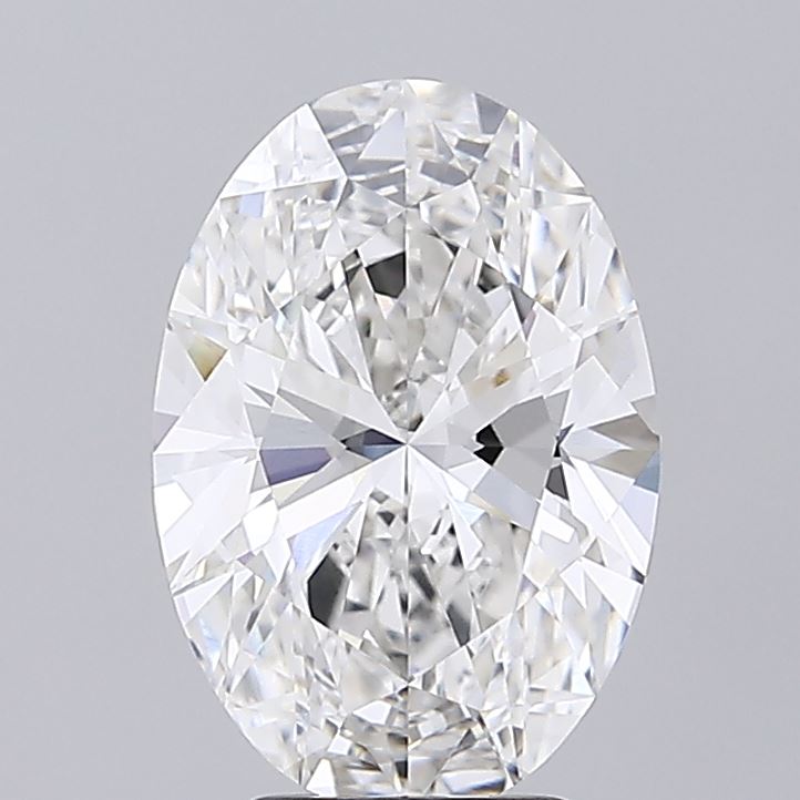 4.01 Carat Oval Shaped, Ideal Cut, F Color, VVS1 Clarity, IGI Certified Lab Grown Diamond