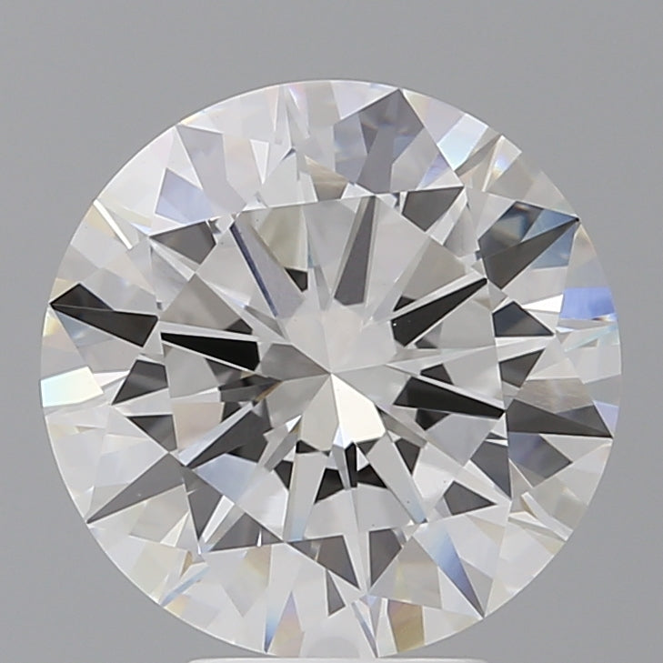 5.51 Carat Round Shaped, Excellent Cut, E Color, VVS2 Clarity, IGI Certified Lab Grown Diamond