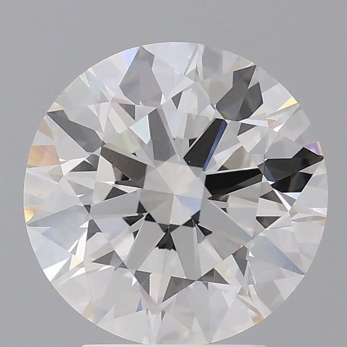 3.52 Carat Round Shaped, Ideal Cut, E Color, VVS2 Clarity, IGI Certified Lab Grown Diamond
