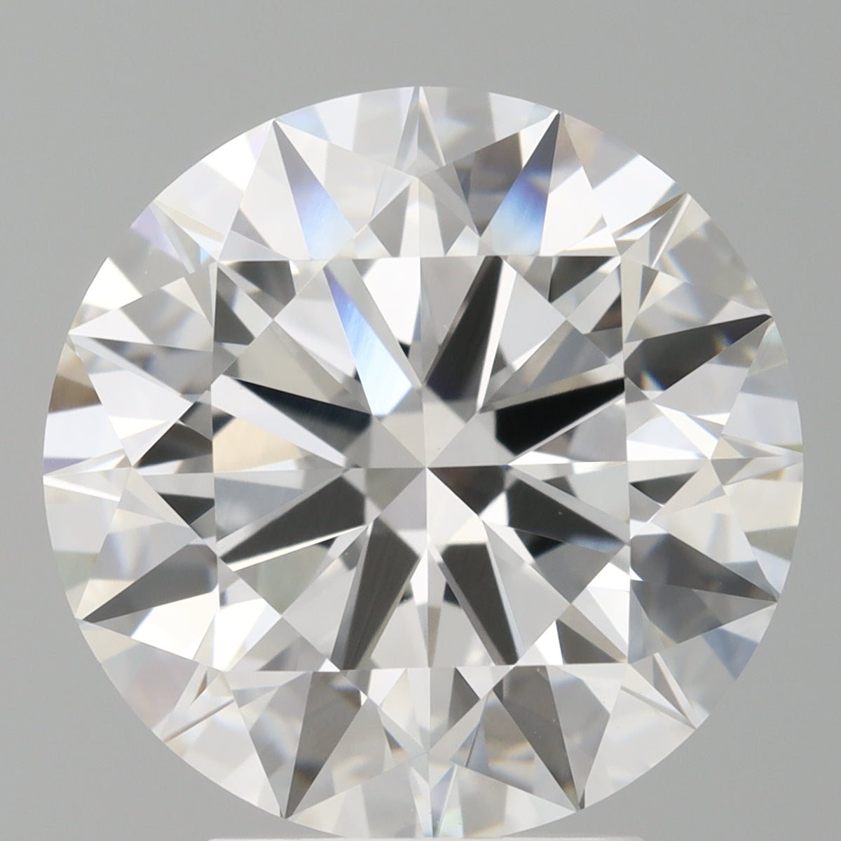 4.04 Carat Round Shaped, Ideal Cut, E Color, VVS2 Clarity, IGI Certified Lab Grown Diamond