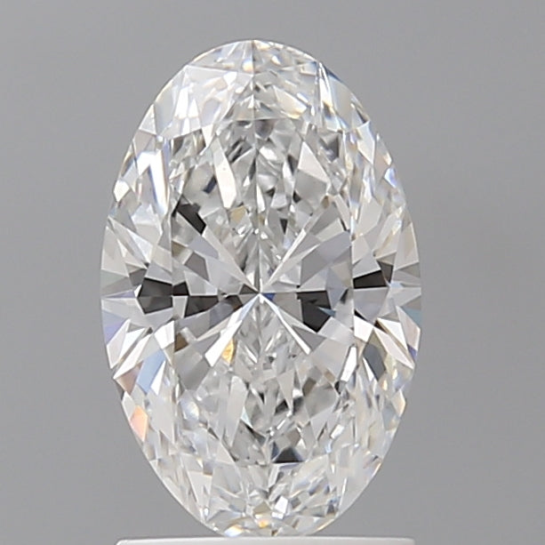 1.56 Carat Oval Shaped, Ideal Cut, D Color, VVS2 Clarity, IGI Certified Lab Grown Diamond
