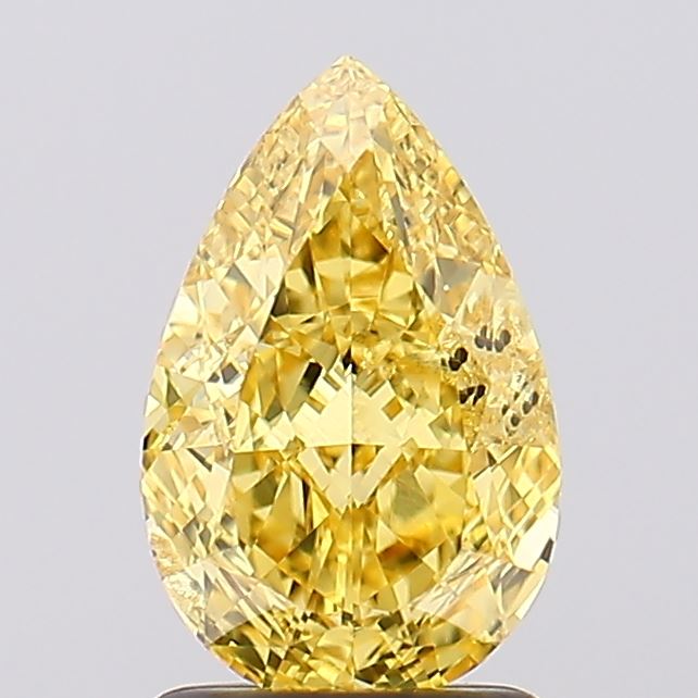 1.65 Carat Pear Shaped, Ideal Cut, SI2 Clarity, IGI Certified Lab Grown Diamond