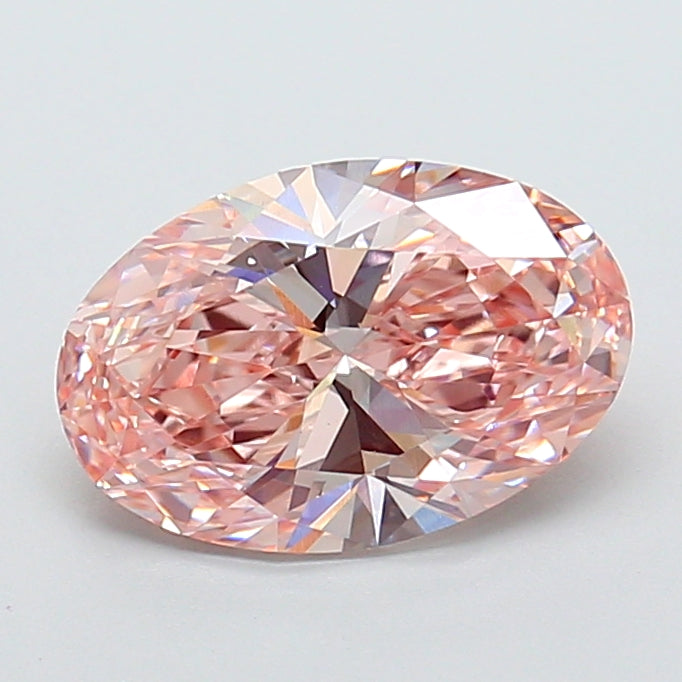 2.53 Carat Oval Shaped, Very Good Cut, VS1 Clarity, IGI Certified Lab Grown Diamond