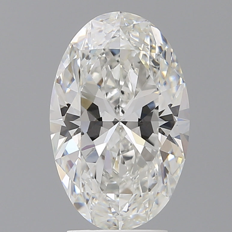 3.54 Carat Oval Shaped, Ideal Cut, F Color, VVS2 Clarity, IGI Certified Lab Grown Diamond