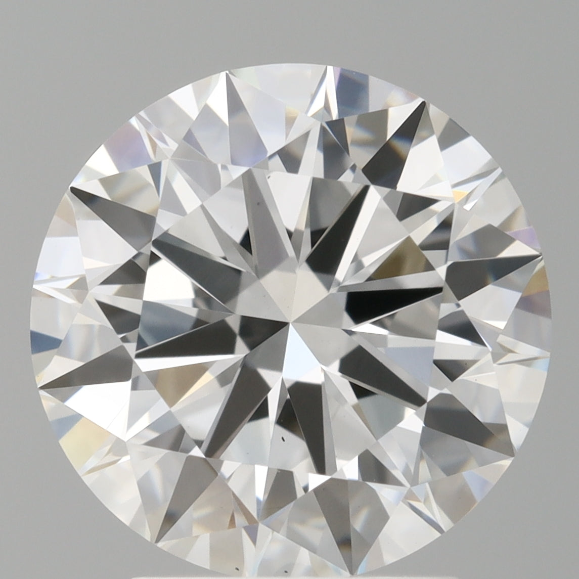 3.03 Carat Round Shaped, Excellent Cut, E Color, VS1 Clarity, IGI Certified Lab Grown Diamond