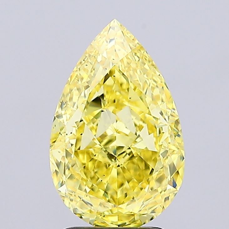 3.03 Carat Pear Shaped, Ideal Cut, VS2 Clarity, IGI Certified Lab Grown Diamond