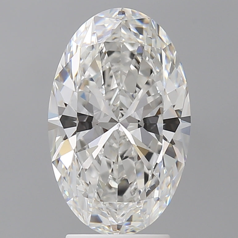 3.60 Carat Oval Shaped, Ideal Cut, E Color, VVS2 Clarity, IGI Certified Lab Grown Diamond