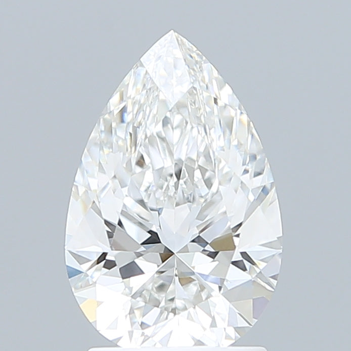2.02 Carat Pear Shaped, Ideal Cut, E Color, VVS1 Clarity, IGI Certified Lab Grown Diamond