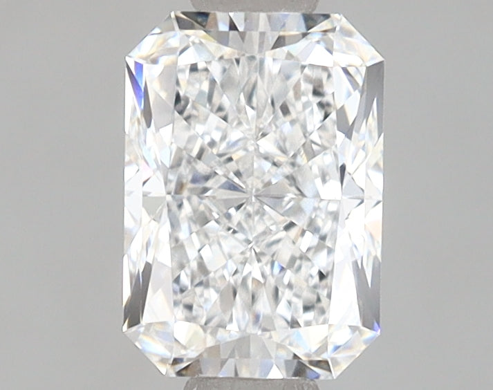 1.11 Carat Radiant Shaped, Ideal Cut, E Color, VVS1 Clarity, IGI Certified Lab Grown Diamond