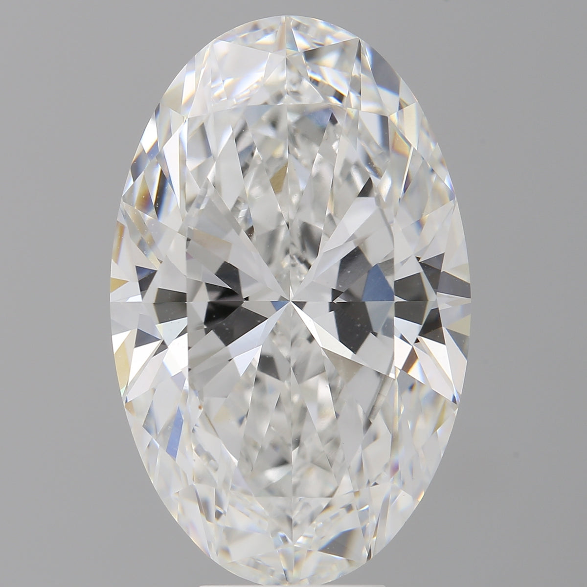 9.58 Carat Oval Shaped, Ideal Cut, E Color, VVS2 Clarity, IGI Certified Lab Grown Diamond