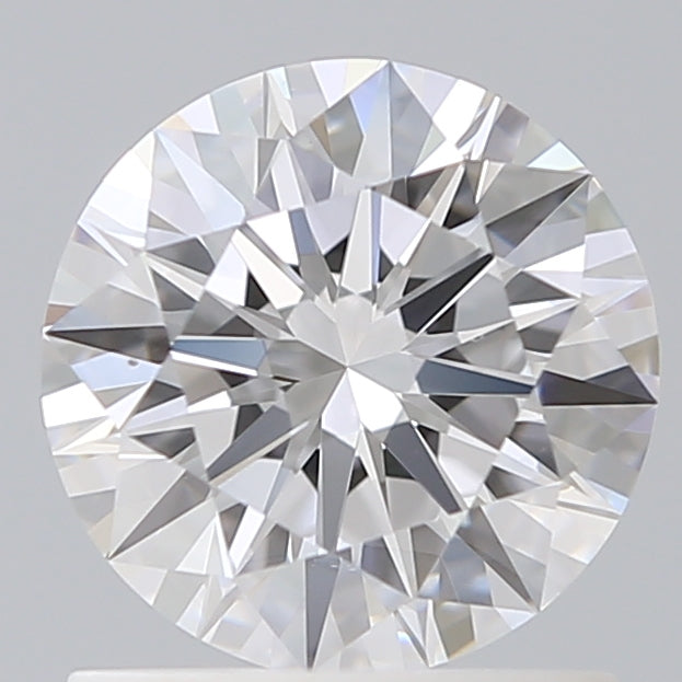 1.12 Carat Round Shaped, Ideal Cut, D Color, VS2 Clarity, IGI Certified Lab Grown Diamond
