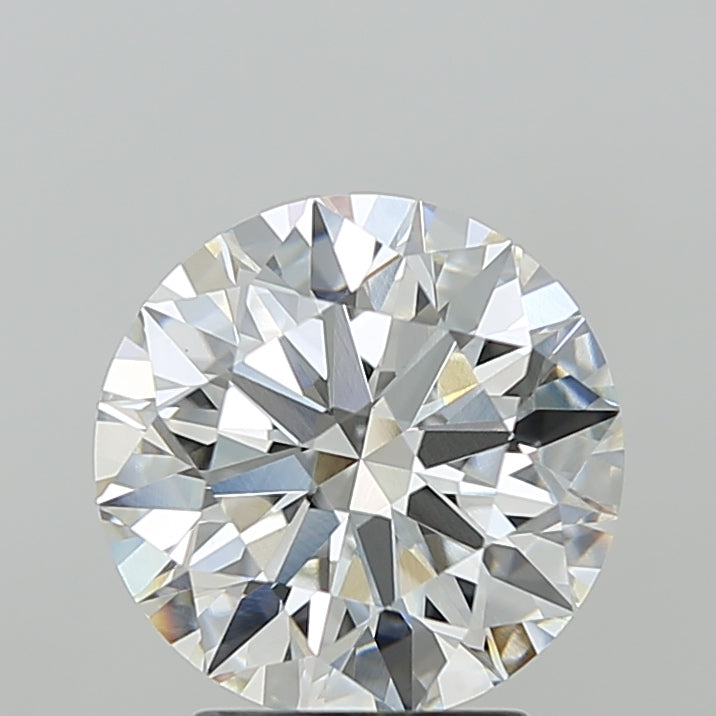 3.09 Carat Round Shaped, Ideal Cut, F Color, VS1 Clarity, IGI Certified Lab Grown Diamond