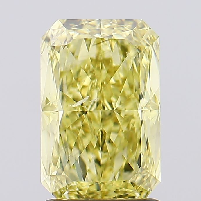 2.01 Carat Radiant Shaped, Excellent Cut, SI1 Clarity, IGI Certified Lab Grown Diamond