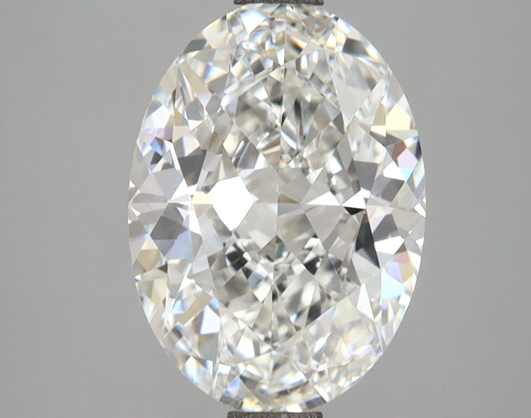 3.00 Carat Oval Shaped, Ideal Cut, VS1 Clarity, IGI Certified Lab Grown Diamond