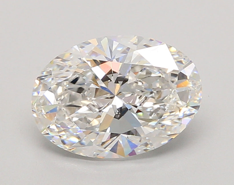 2.04 Carat Oval Shaped, Ideal Cut, E Color, VVS2 Clarity, IGI Certified Lab Grown Diamond