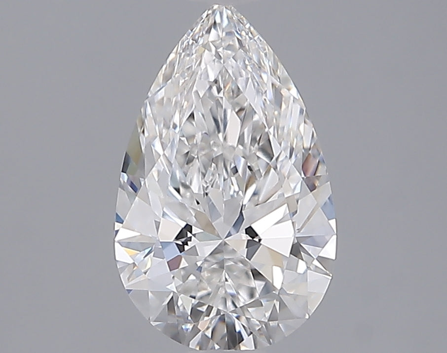 1.55 Carat Pear Shaped, Ideal Cut, E Color, VVS2 Clarity, IGI Certified Lab Grown Diamond