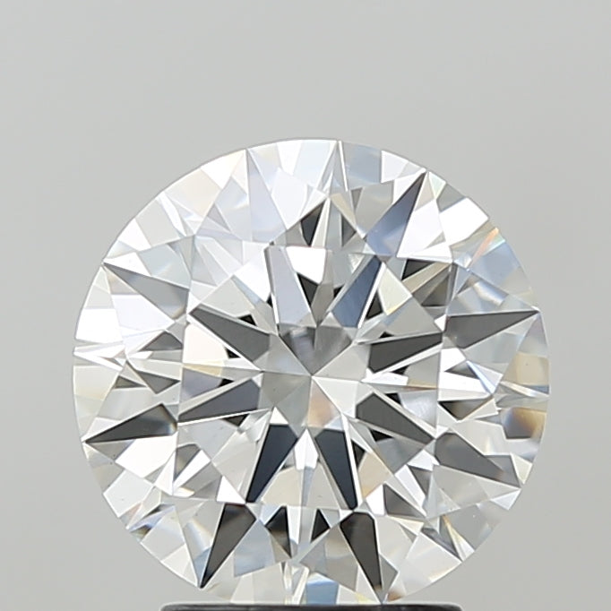 3.06 Carat Round Shaped, Ideal Cut, F Color, VVS2 Clarity, IGI Certified Lab Grown Diamond