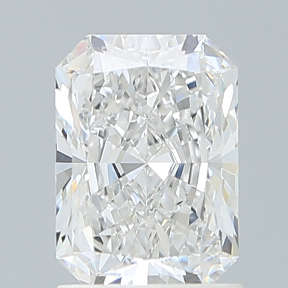 1.56 Carat Radiant Shaped, Ideal Cut, D Color, VVS2 Clarity, IGI Certified Lab Grown Diamond
