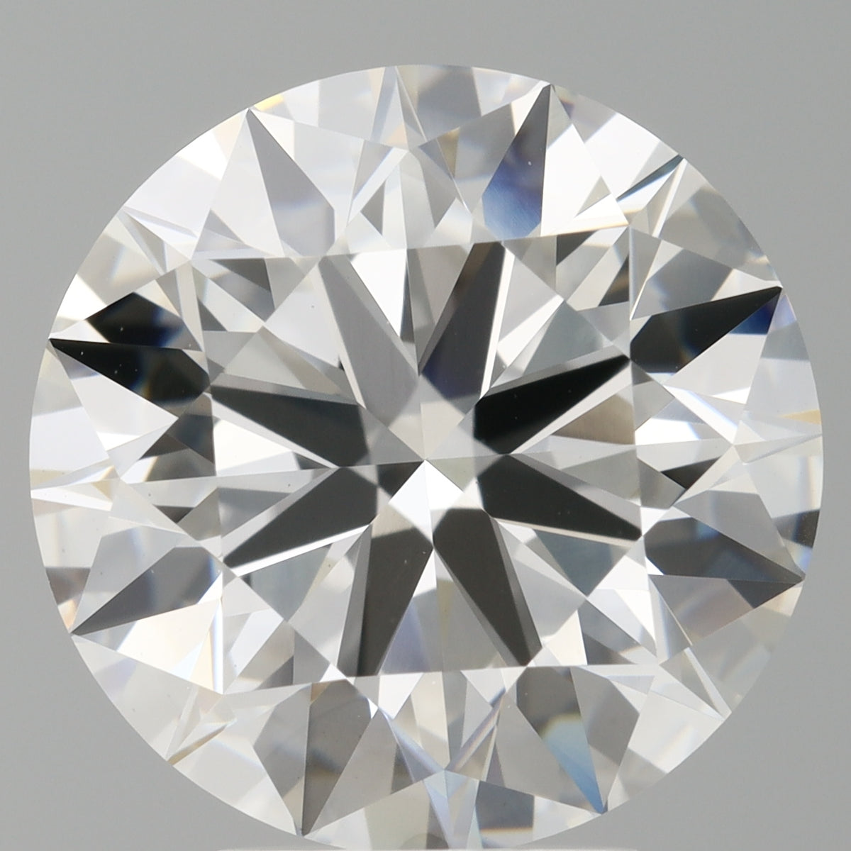 5.01 Carat Round Shaped, Ideal Cut, F Color, VVS2 Clarity, IGI Certified Lab Grown Diamond
