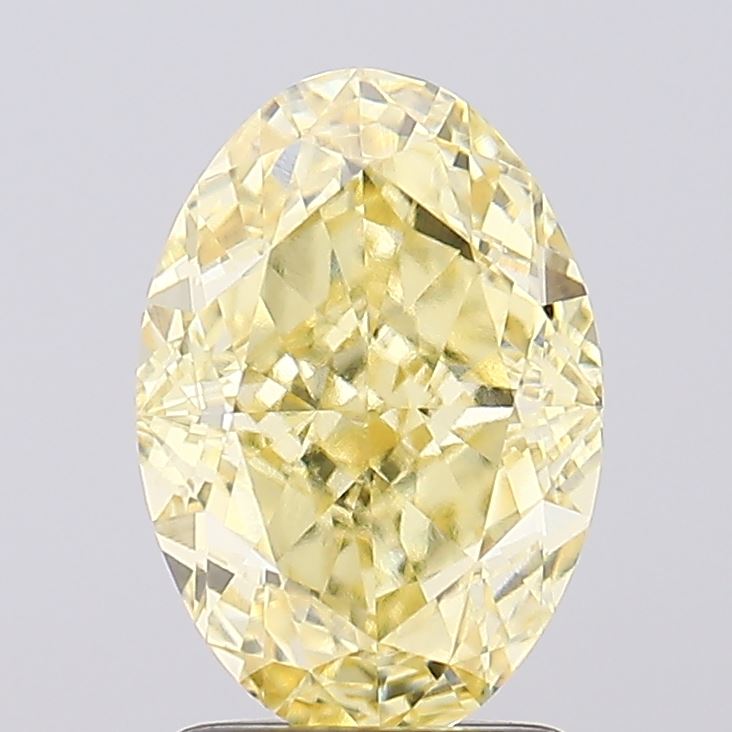 2.08 Carat Oval Shaped, Excellent Cut, VVS2 Clarity, IGI Certified Lab Grown Diamond