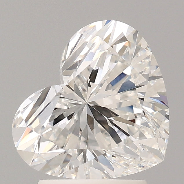 2.51 Carat Heart Shaped, Very Good Cut, E Color, VS1 Clarity, IGI Certified Lab Grown Diamond