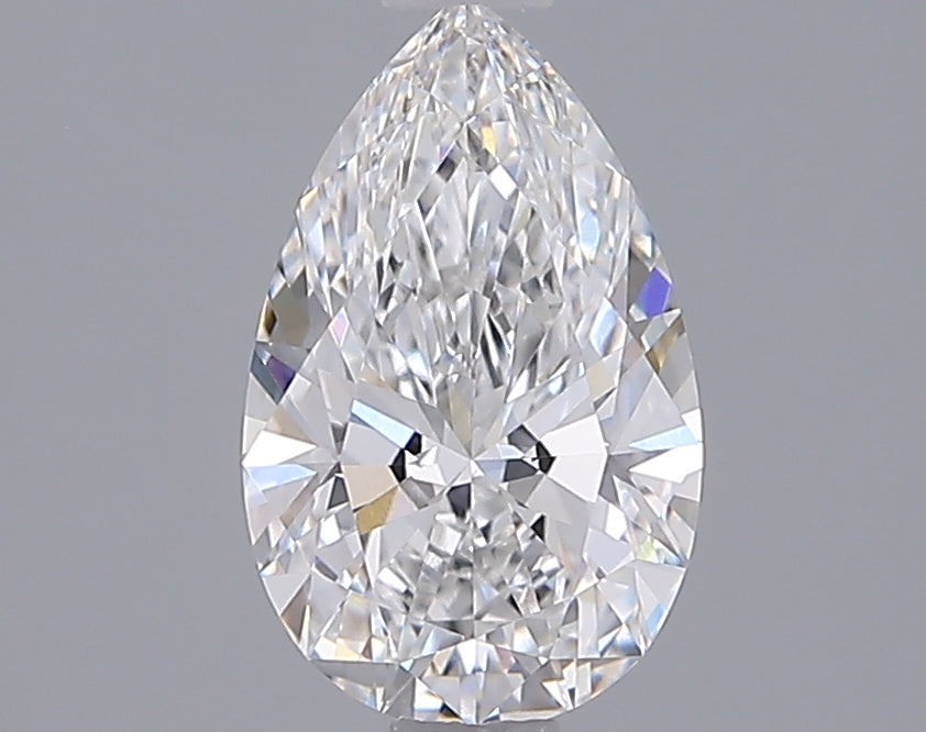 1.27 Carat Pear Shaped, Ideal Cut, E Color, IF Clarity, IGI Certified Lab Grown Diamond