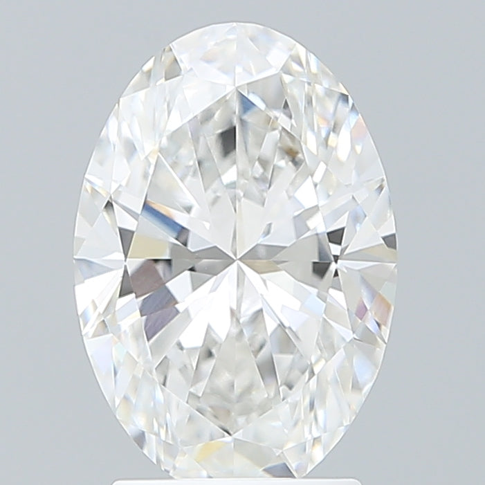 2.54 Carat Oval Shaped, Excellent Cut, E Color, VVS1 Clarity, IGI Certified Lab Grown Diamond