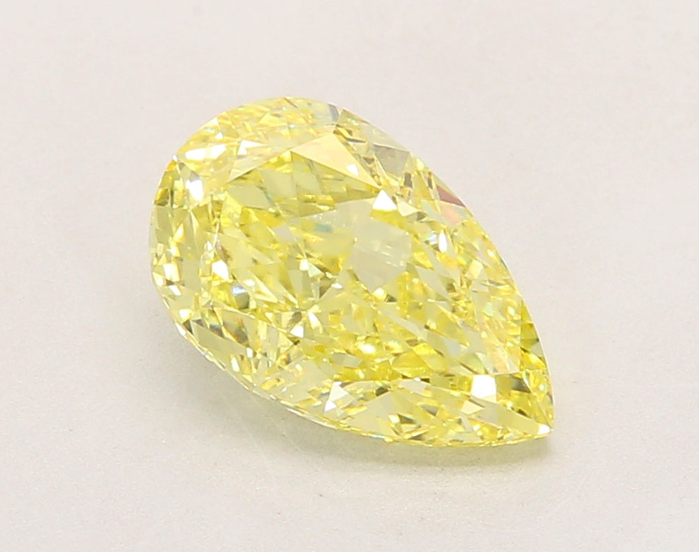 2.56 Carat Pear Shaped, Ideal Cut, VVS2 Clarity, IGI Certified Lab Grown Diamond