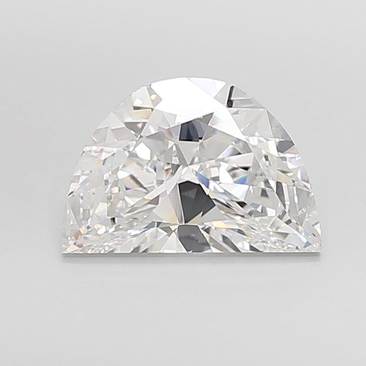 5.08 Carat Half Moon Shaped, Very Good Cut, E Color, VVS2 Clarity, IGI Certified Lab Grown Diamond