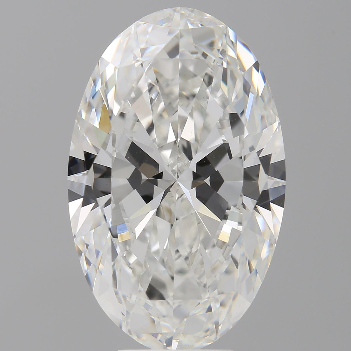 8.09 Carat Oval Shaped, Ideal Cut, F Color, VVS2 Clarity, IGI Certified Lab Grown Diamond
