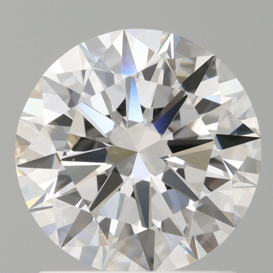 1.50 Carat Round Shaped, Ideal Cut, E Color, VVS2 Clarity, IGI Certified Lab Grown Diamond