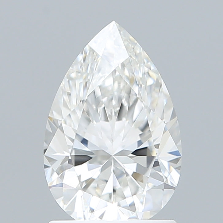 1.43 Carat Pear Shaped, Excellent Cut, D Color, VVS2 Clarity, IGI Certified Lab Grown Diamond
