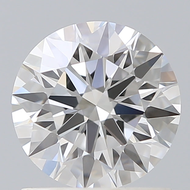 1.13 Carat Round Shaped, Ideal Cut, D Color, VVS2 Clarity, IGI Certified Lab Grown Diamond