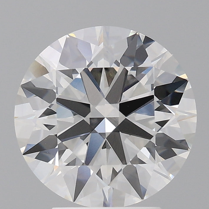 3.59 Carat Round Shaped, Ideal Cut, E Color, VVS2 Clarity, IGI Certified Lab Grown Diamond